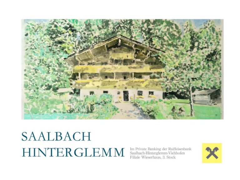 Mehr über den Artikel erfahren KUNSTAUSSTELLUNG –  SAALBACH HINTERGLEMM